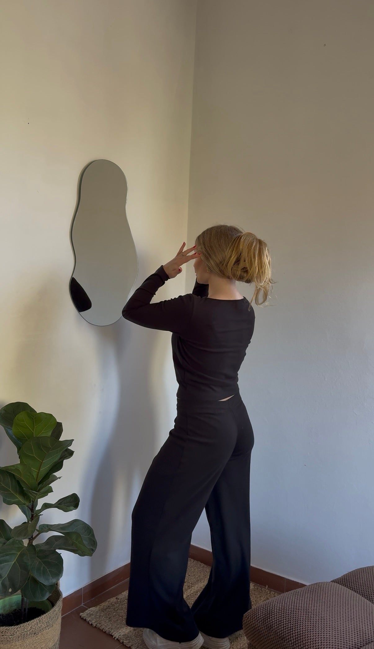 pant basic negro