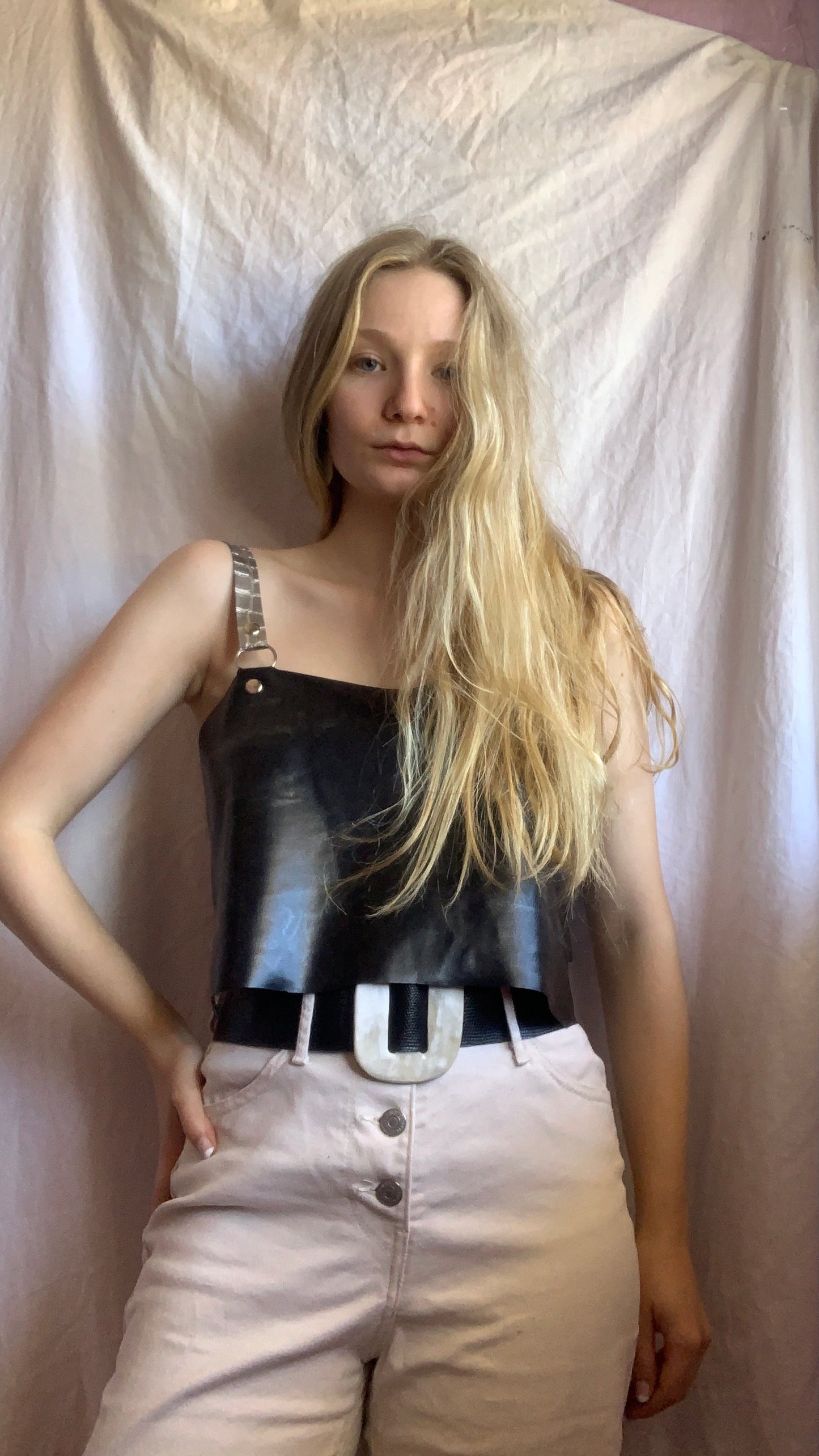top con argollas