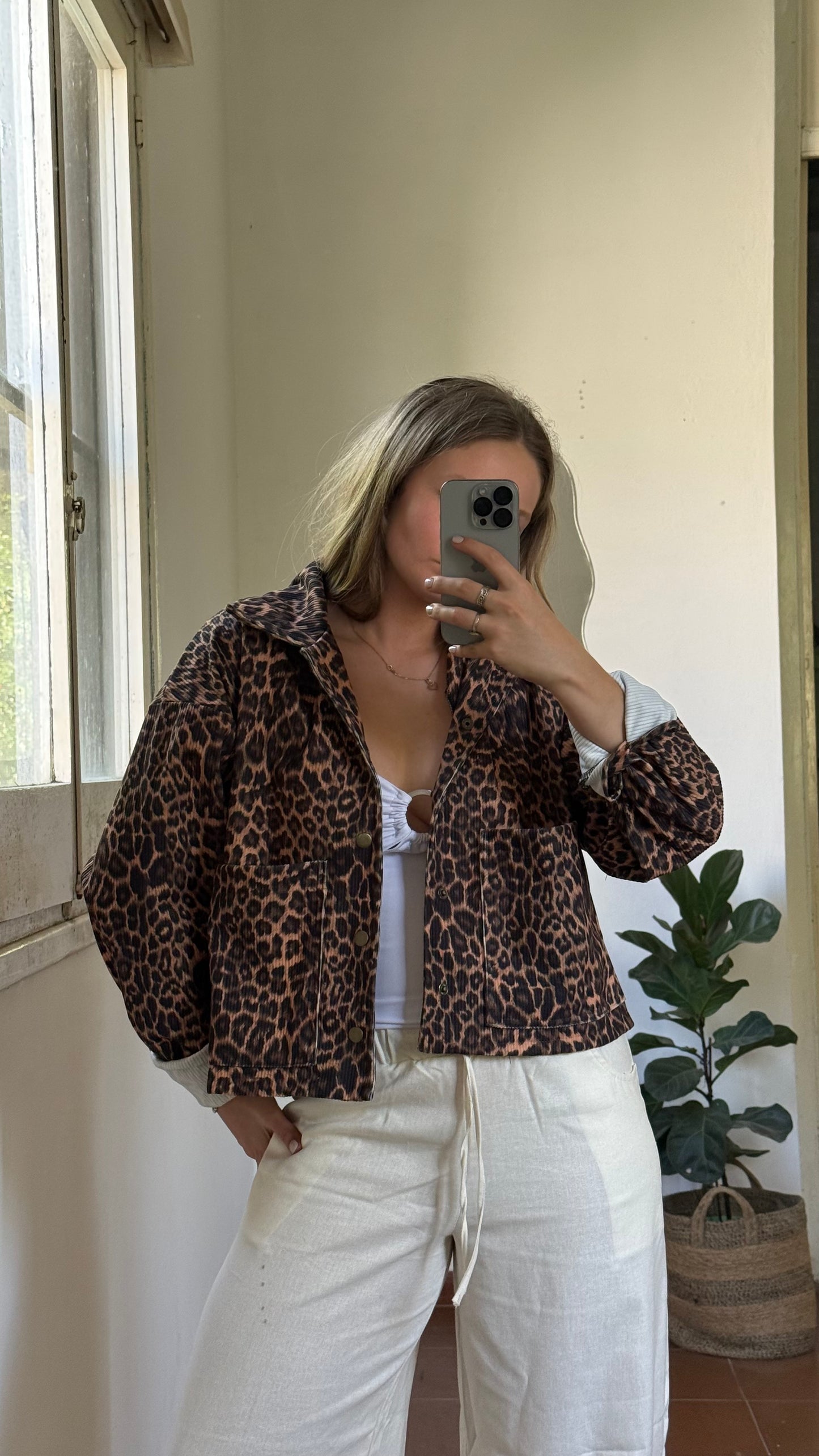 campera aura leopardo