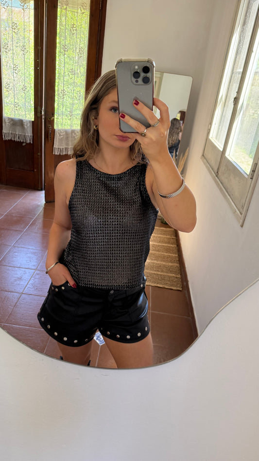 musculosa meri metalizada