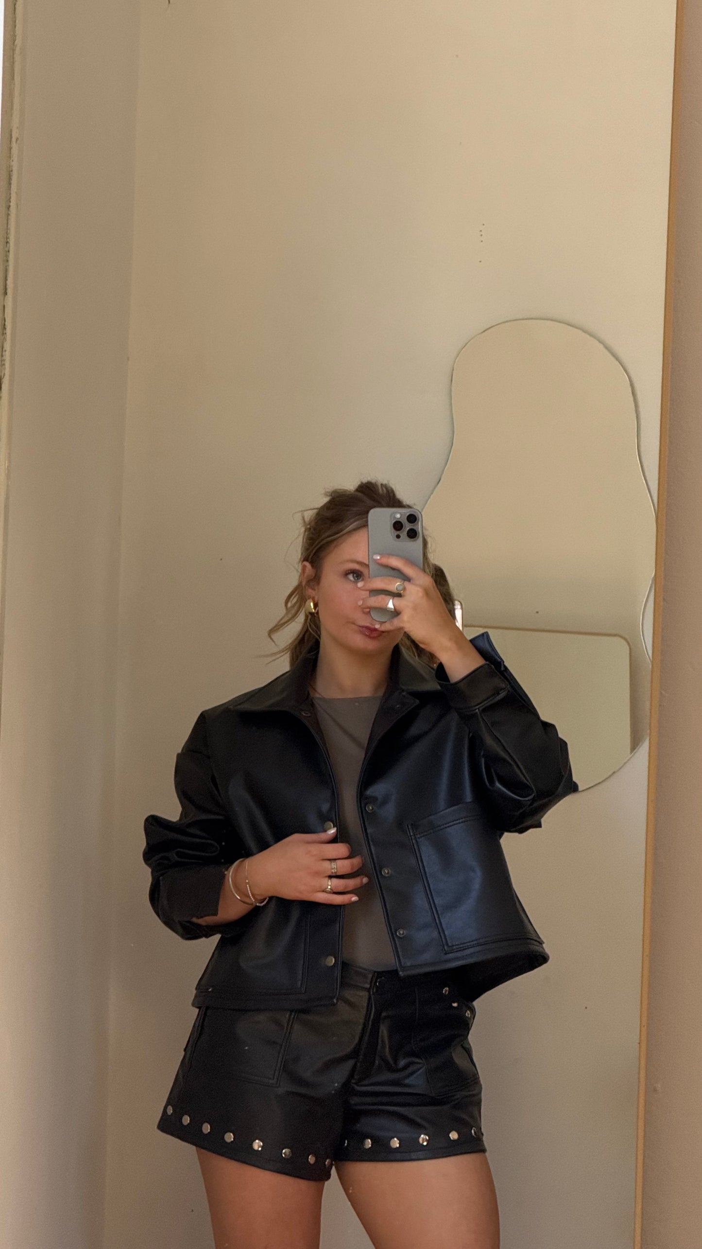 campera aura ecocuero