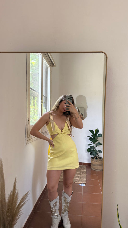 vestido iconic amarillo