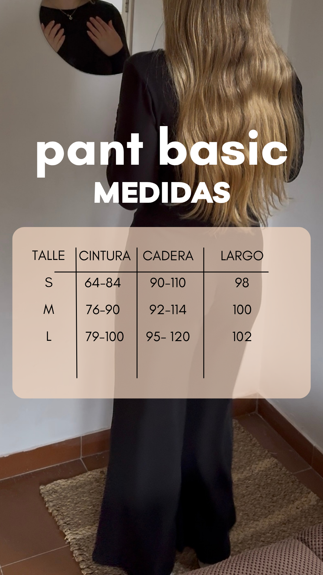 pant basic crudo