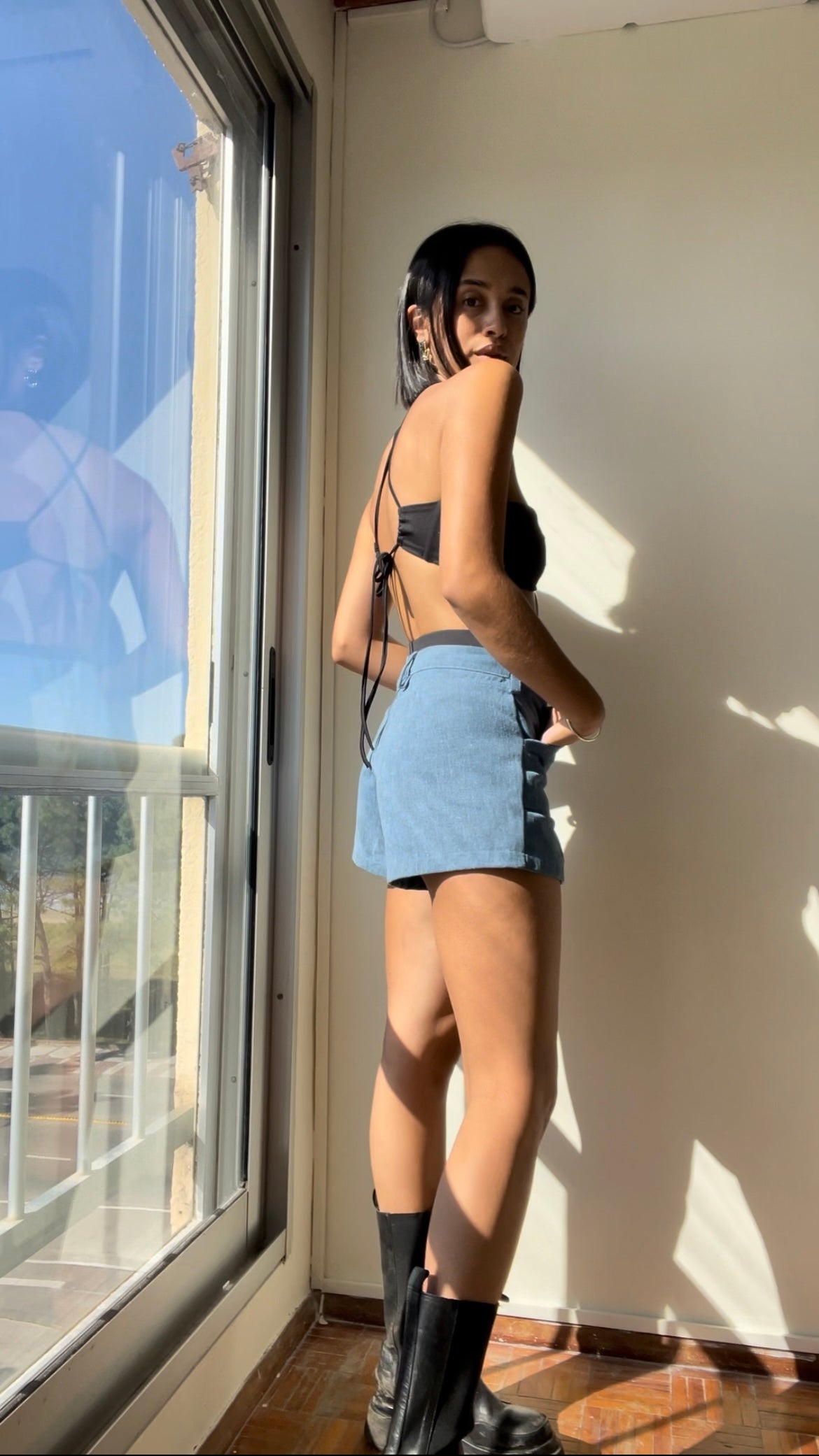 short DENIM