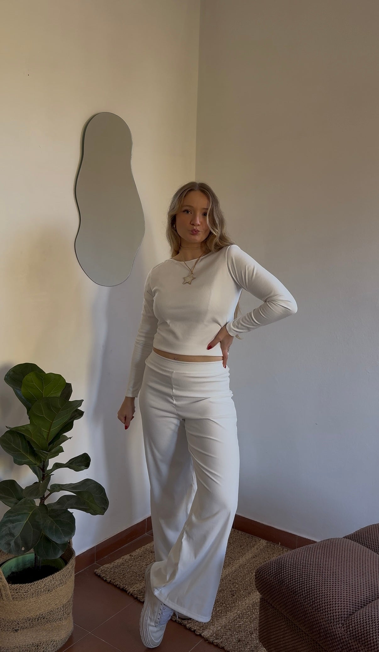 pant basic crudo