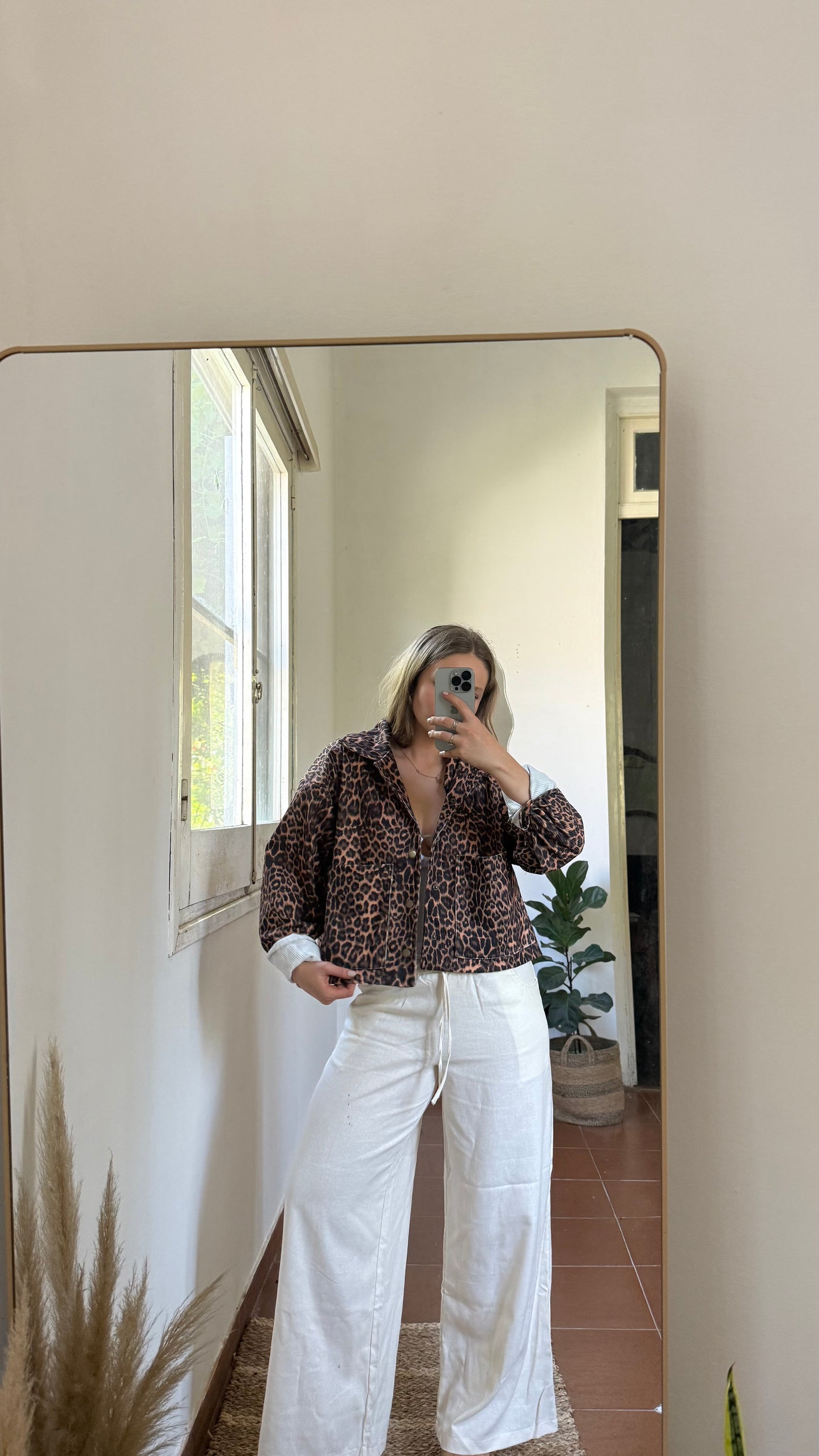 campera aura leopardo