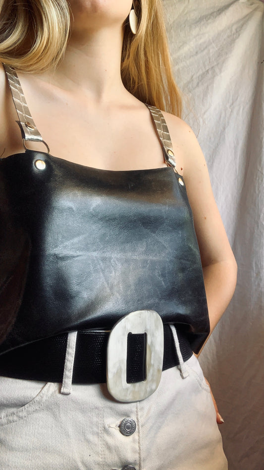 top con argollas